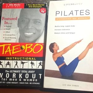 Lot of 2 Workout VHS